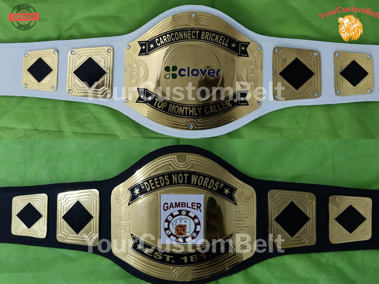 YourCustomBelt Wrestling Championship Belt β Custom Sports Award β Corporate Trophy β Personalized Engraving β Gift for Winner