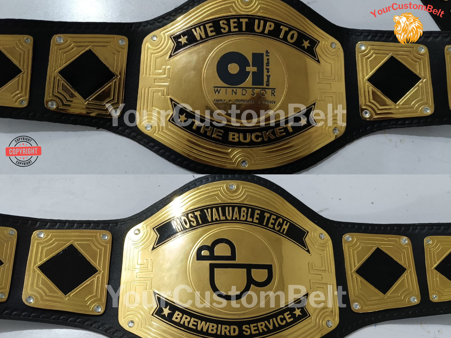 YourCustomBelt Wrestling Championship Belt β Custom Sports Award β Corporate Trophy β Personalized Engraving β Gift for Winner