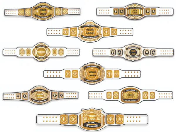 Yourcustombelt Personalized Pro Wrestling Belt – League Title – Personalized Name & Logo – Wrestling Fan Gift My Store