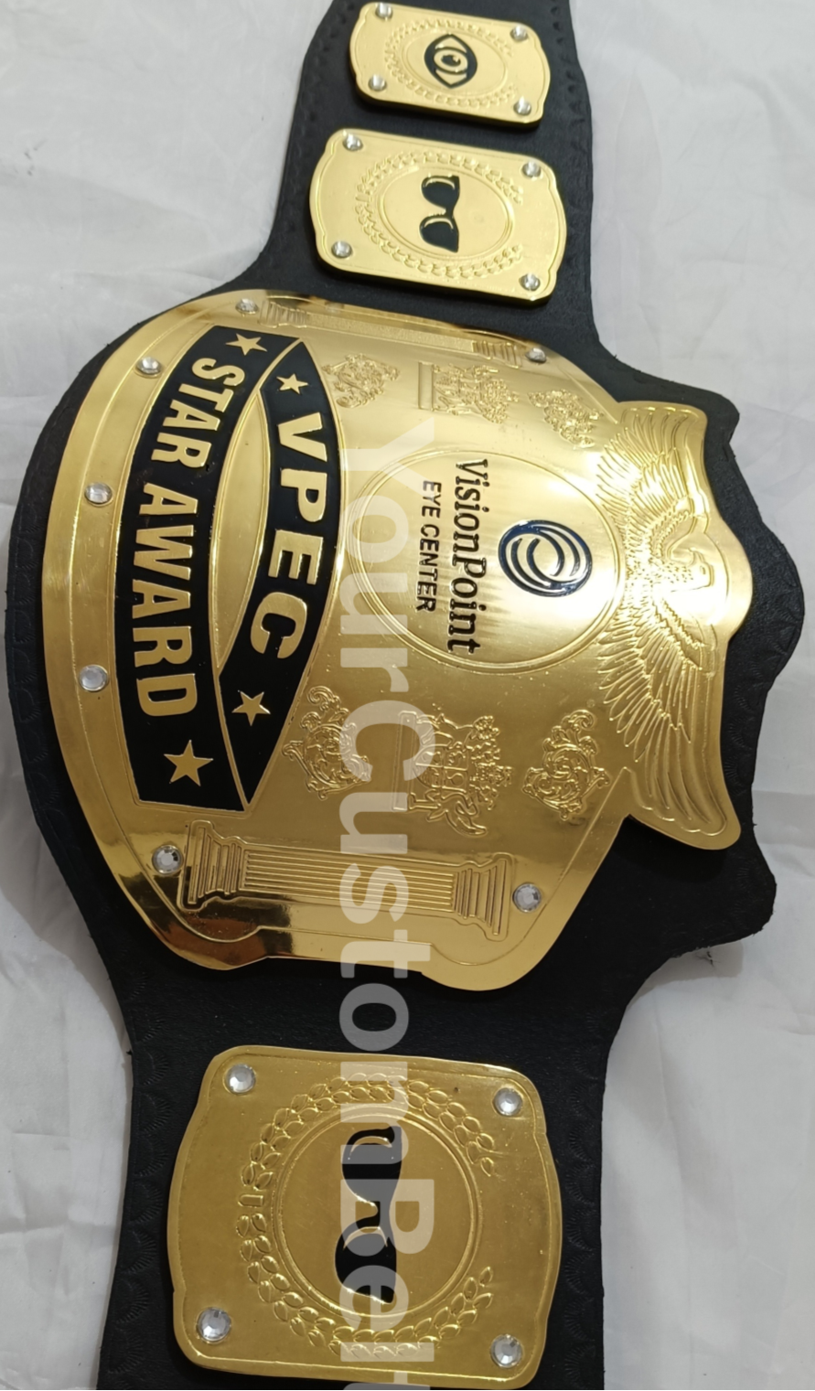 Yourcustombelt Personalized Wrestling Title Belt β Champion Award β Custom Name Engraved β Sports Trophy for any League