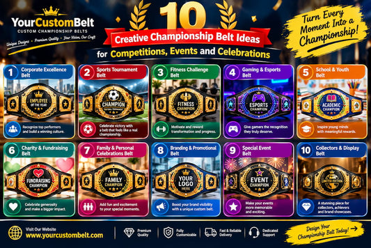 10 Creative Championship Belt Ideas for Competitions Events and Celebrations