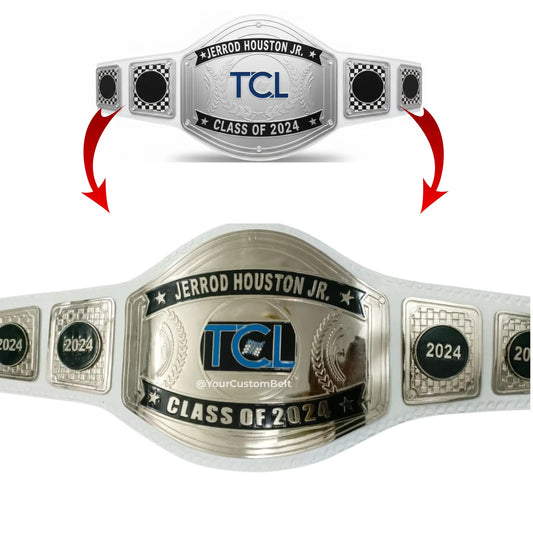 Yourcustombelt Personalized Pro Wrestling Belt – League Title – Personalized Name & Logo – Wrestling Fan Gift My Store