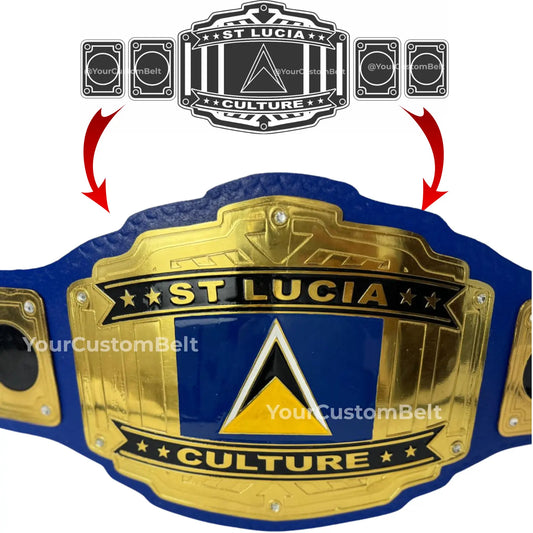 Yourcustombelt Personalized Pro Wrestling Belt – League Title – Personalized Name & Logo – Wrestling Fan Gift My Store