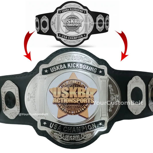 Yourcustombelt Personalized Pro Wrestling Belt – League Title – Personalized Name & Logo – Wrestling Fan Gift My Store