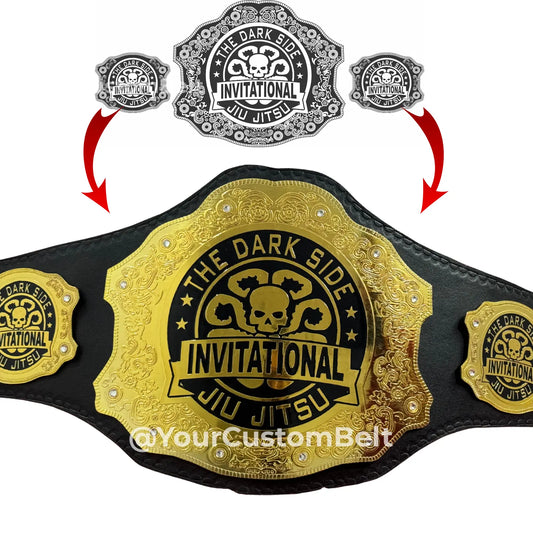 Yourcustombelt Personalized Pro Wrestling Belt – League Title – Personalized Name & Logo – Wrestling Fan Gift My Store