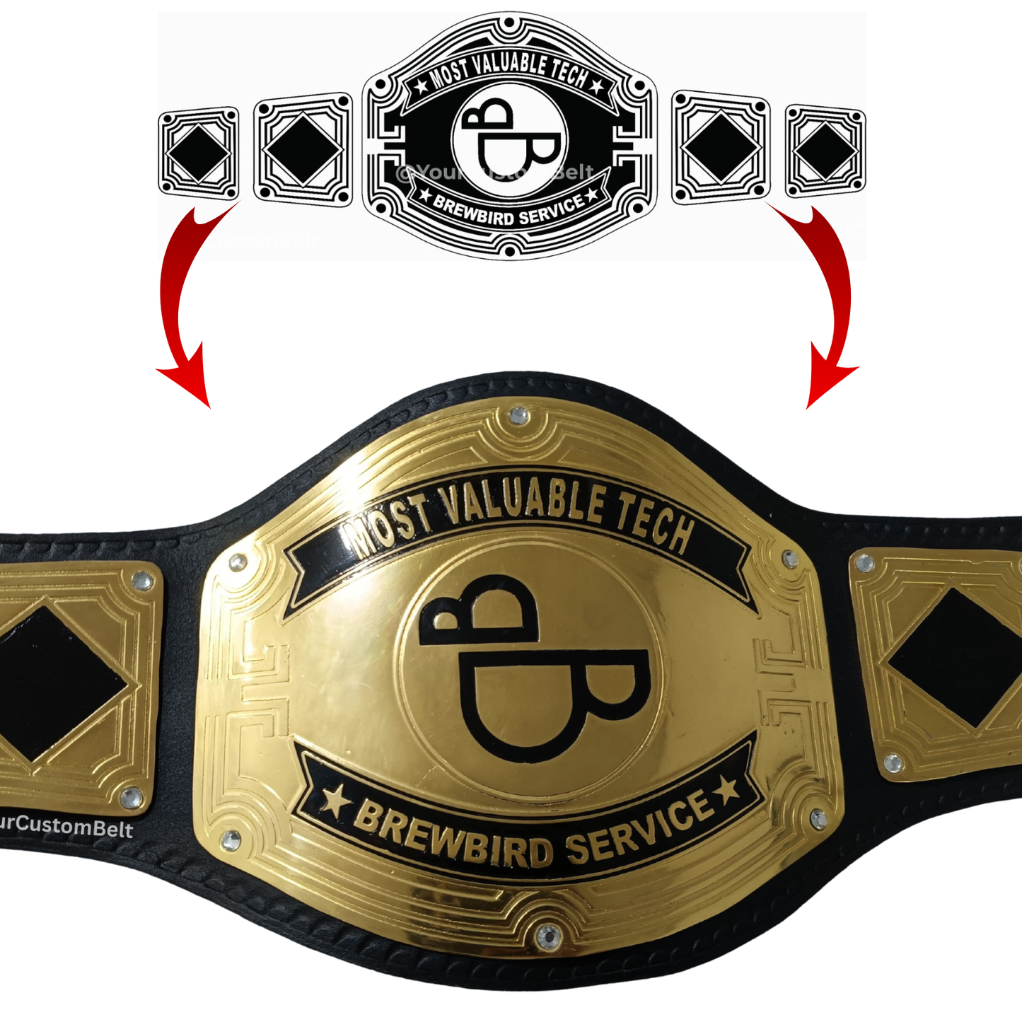 Yourcustombelt Personalized Pro Wrestling Belt – League Title – Personalized Name & Logo – Wrestling Fan Gift (Copy) (Copy) (Copy) (Copy)