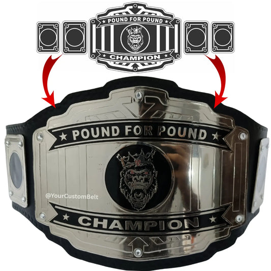 Yourcustombelt Personalized Pro Wrestling Belt – League Title – Personalized Name & Logo – Wrestling Fan Gift My Store