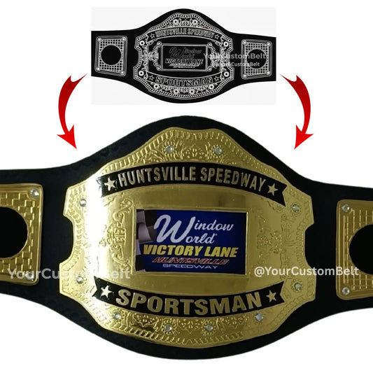 Yourcustombelt Personalized Pro Wrestling Belt – League Title – Personalized Name & Logo – Wrestling Fan Gift My Store