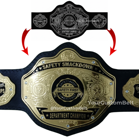 Yourcustombelt Personalized Pro Wrestling Belt – League Title – Personalized Name & Logo – Wrestling Fan Gift (Copy) (Copy) (Copy) (Copy)