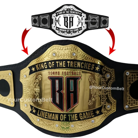 Yourcustombelt Personalized Pro Wrestling Belt – League Title – Personalized Name & Logo – Wrestling Fan Gift My Store
