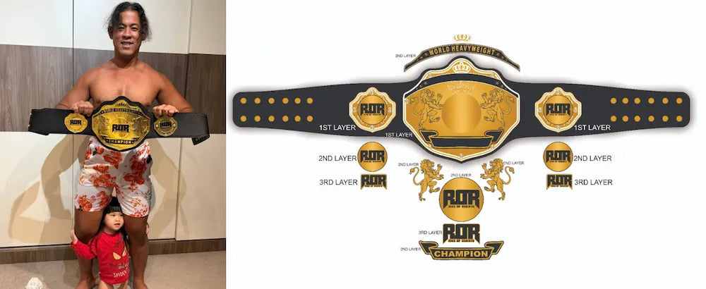 Championship Custom Belt – Personalized Title Belt