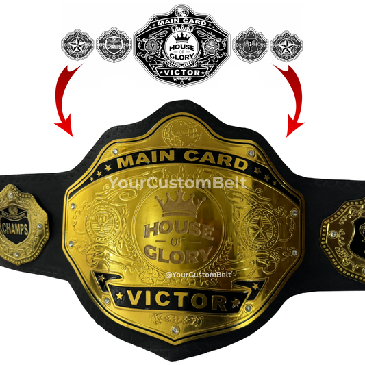 Yourcustombelt Personalized Pro Wrestling Belt – League Title – Personalized Name & Logo – Wrestling Fan Gift (Copy) (Copy) (Copy) (Copy)