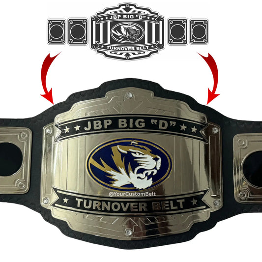 Yourcustombelt Personalized Pro Wrestling Belt – League Title – Personalized Name & Logo – Wrestling Fan Gift My Store