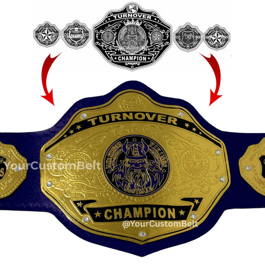 Yourcustombelt Personalized Pro Wrestling Belt – League Title – Personalized Name & Logo – Wrestling Fan Gift My Store