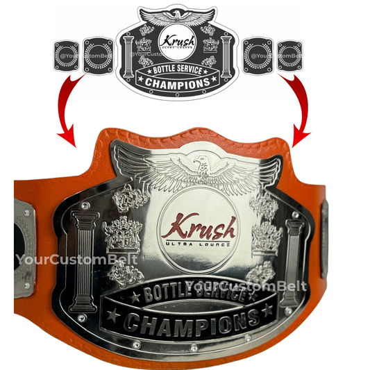 Yourcustombelt Personalized Pro Wrestling Belt – League Title – Personalized Name & Logo – Wrestling Fan Gift (Copy) (Copy) (Copy) (Copy)