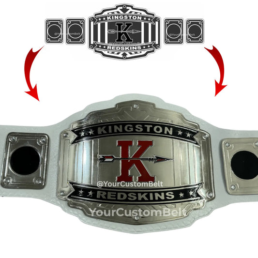 Yourcustombelt Personalized Pro Wrestling Belt – League Title – Personalized Name & Logo – Wrestling Fan Gift My Store