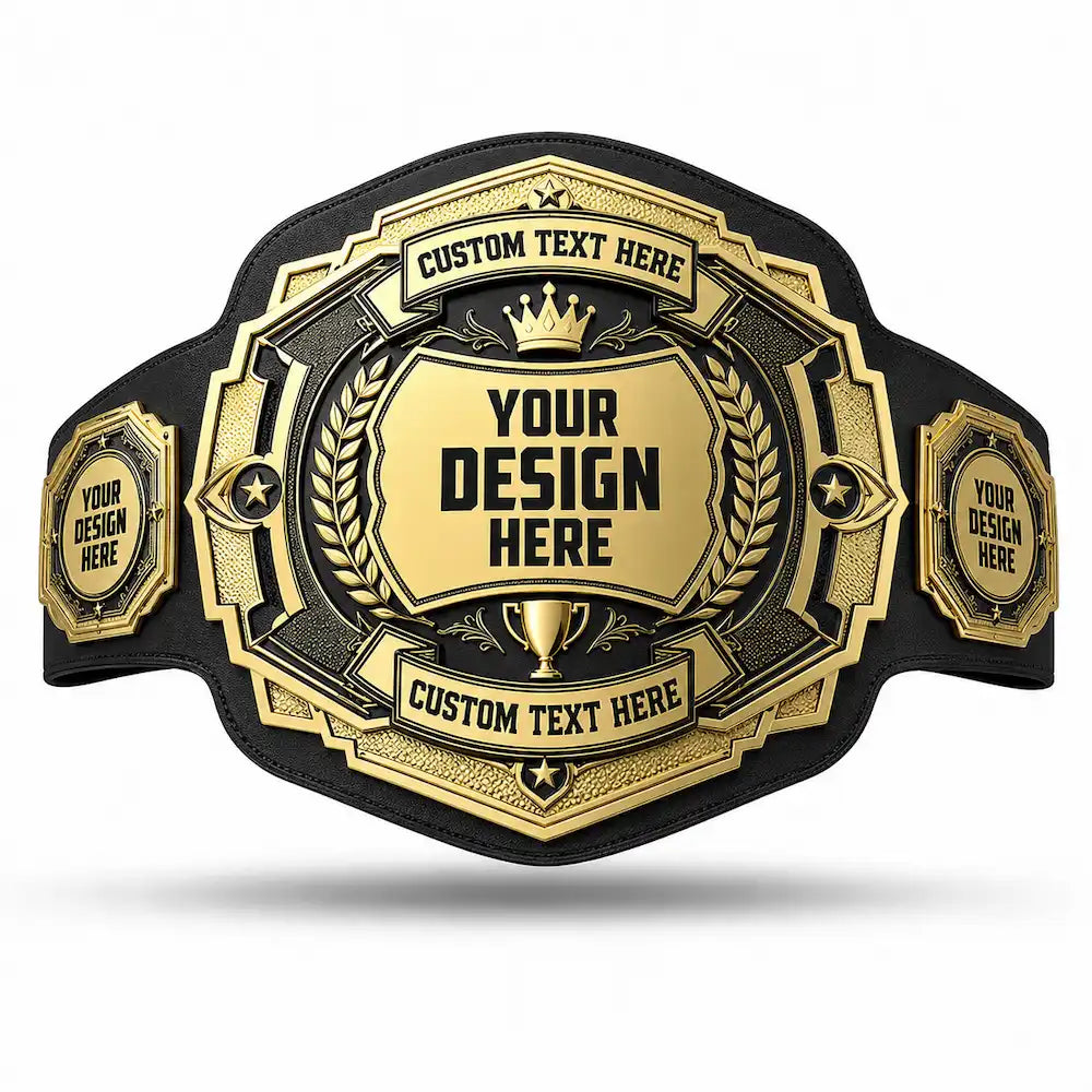 Championship Custom Belt – Personalized Title Belt