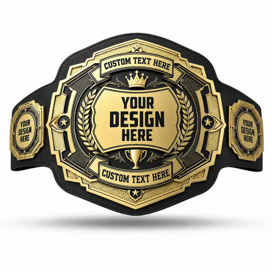 Championship Custom Belt – Personalized Title Belt