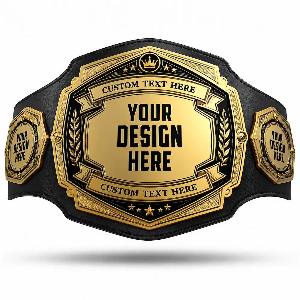 Championship Custom Belt – Personalized Title Belt