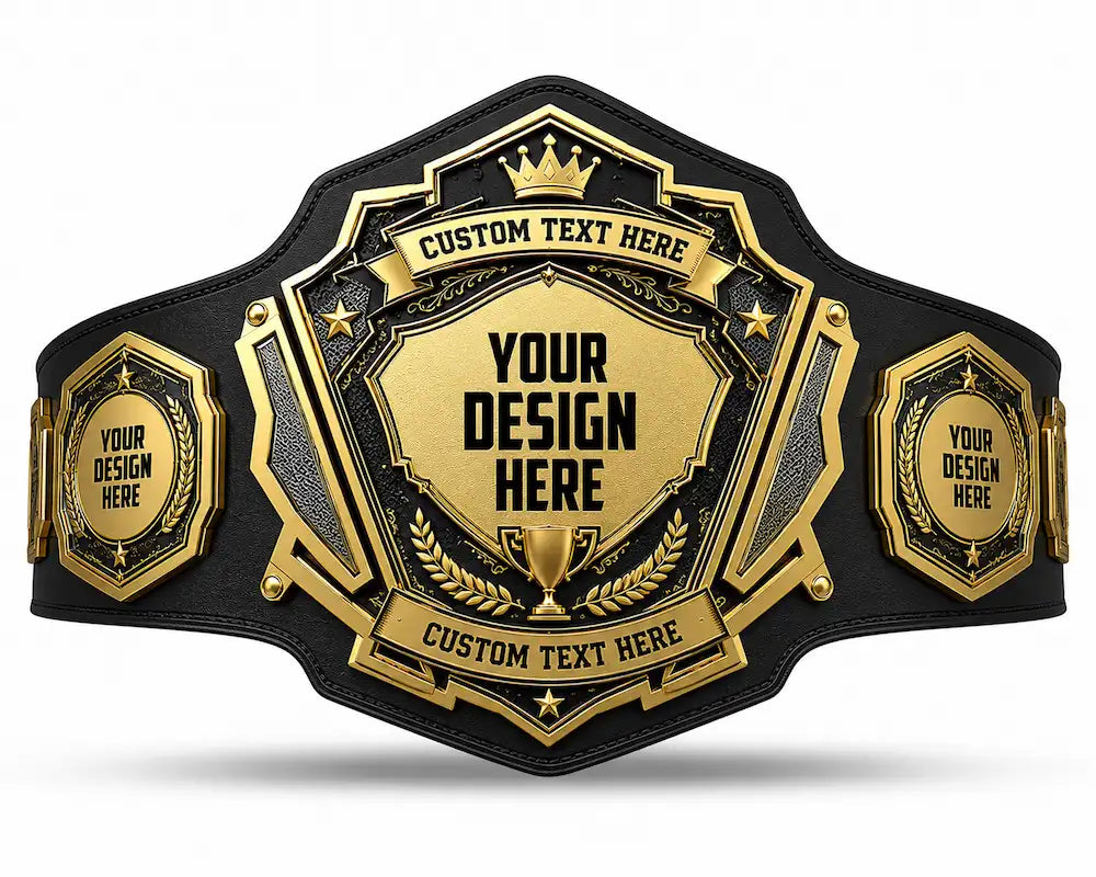 Championship Custom Belt – Personalized Title Belt