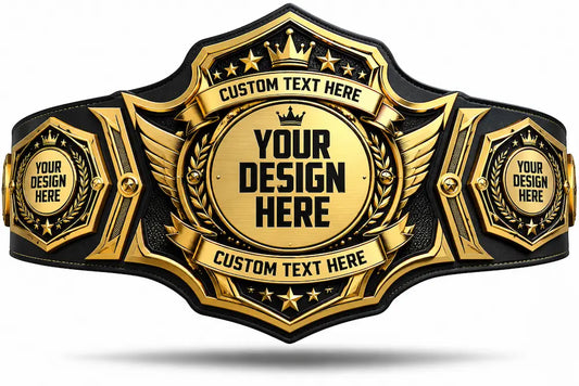 Championship Custom Belt – Personalized Title Belt