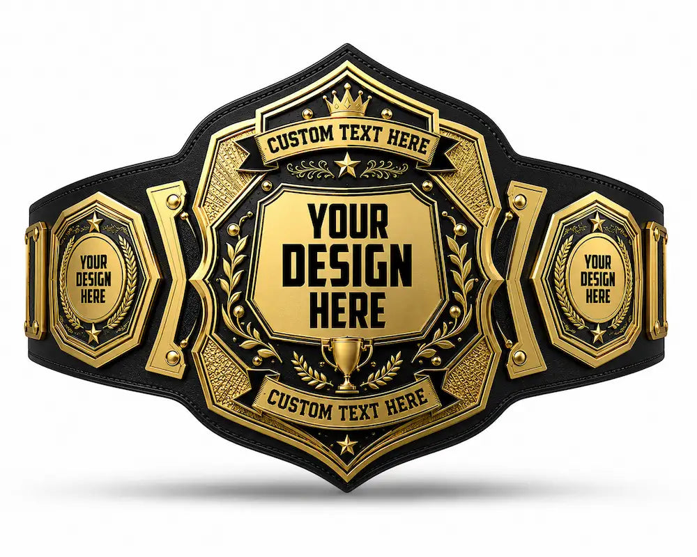 Championship Custom Belt – Personalized Title Belt