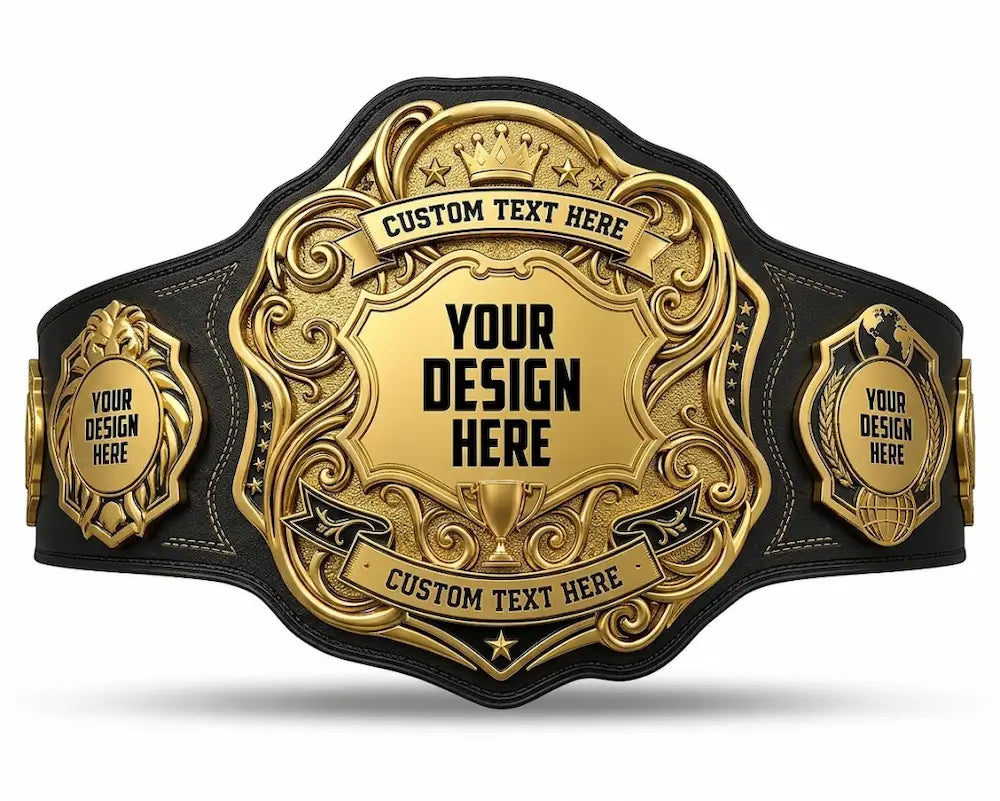 Championship Custom Belt – Personalized Title Belt