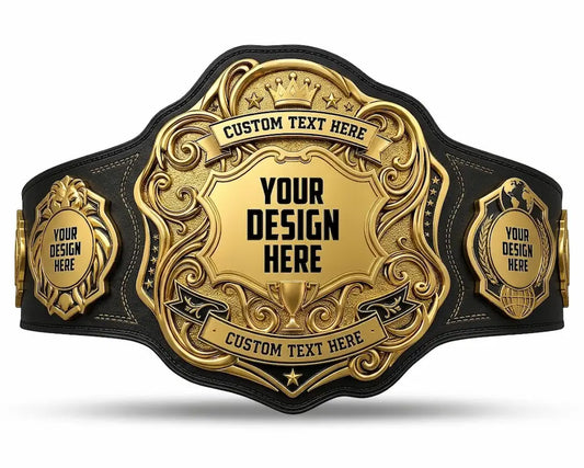 Championship Custom Belt – Personalized Title Belt