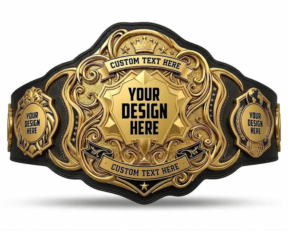 Championship Custom Belt – Personalized Title Belt