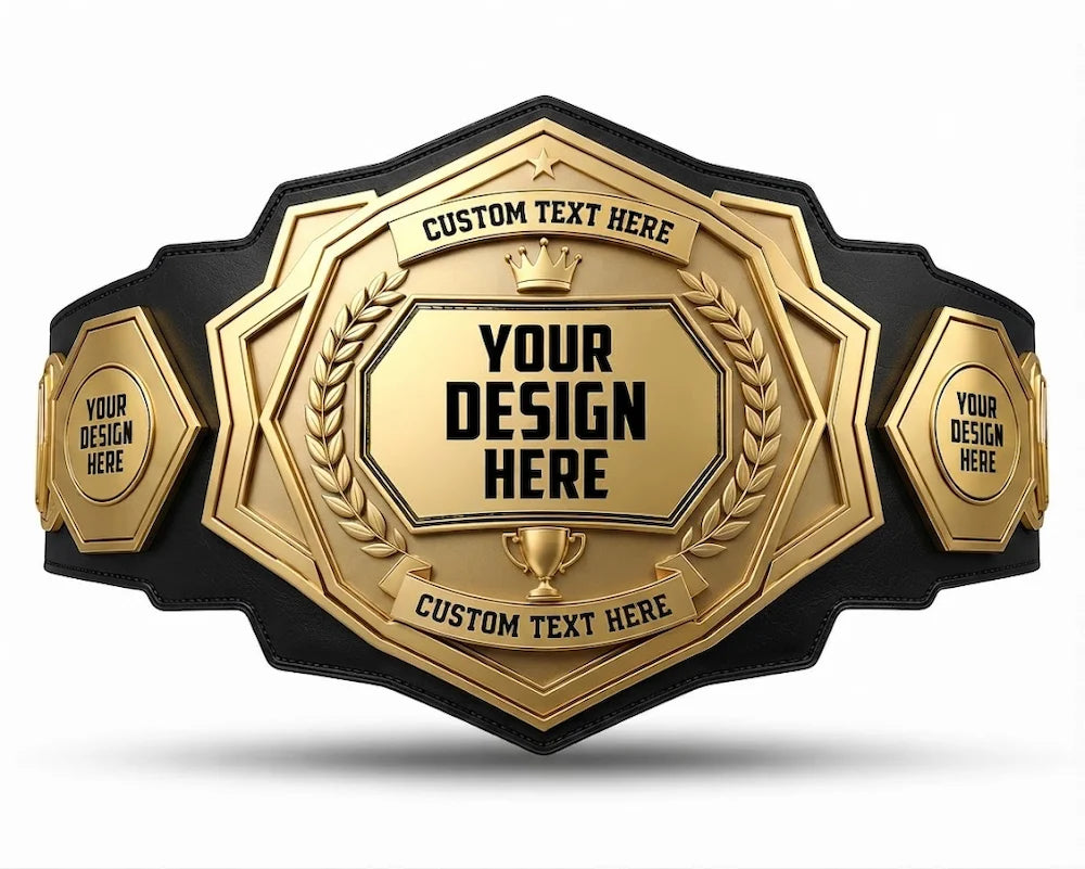 Championship Custom Belt – Personalized Title Belt