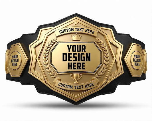 Championship Custom Belt – Personalized Title Belt