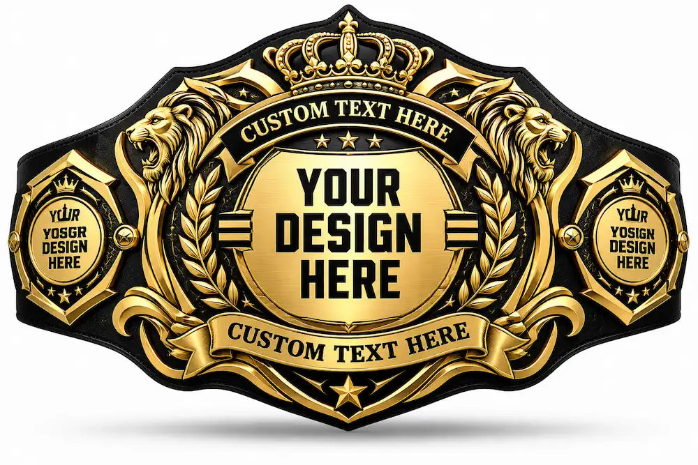 Championship Custom Belt – Personalized Title Belt