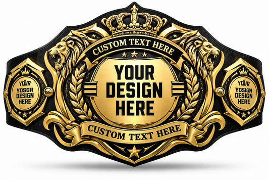 Championship Custom Belt – Personalized Title Belt