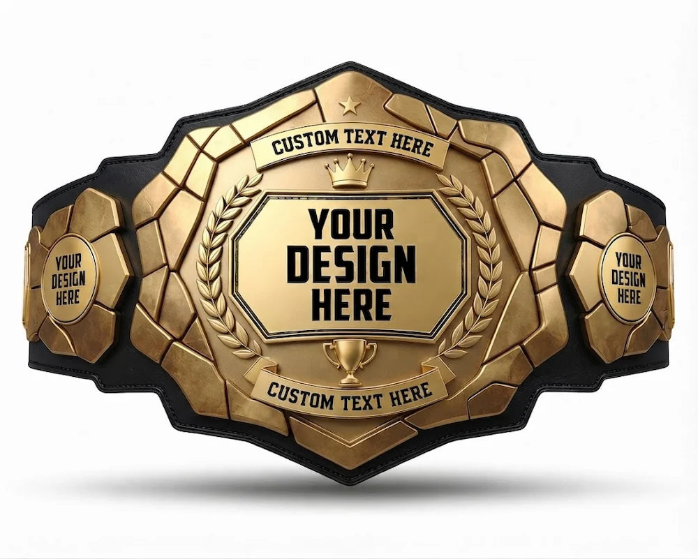 Championship Custom Belt – Personalized Title Belt