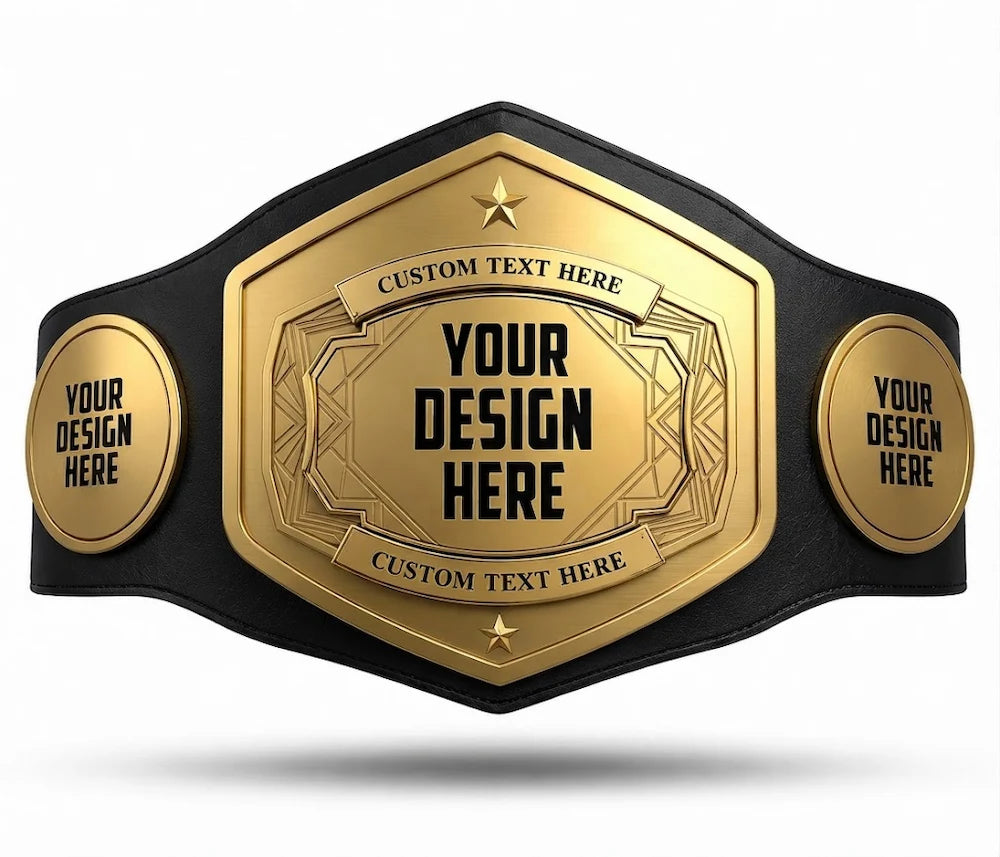 Championship Custom Belt – Personalized Title Belt
