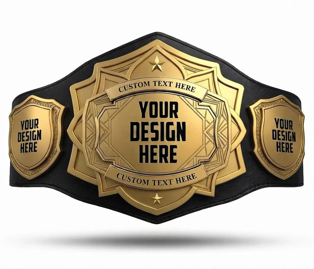 Championship Custom Belt – Personalized Title Belt