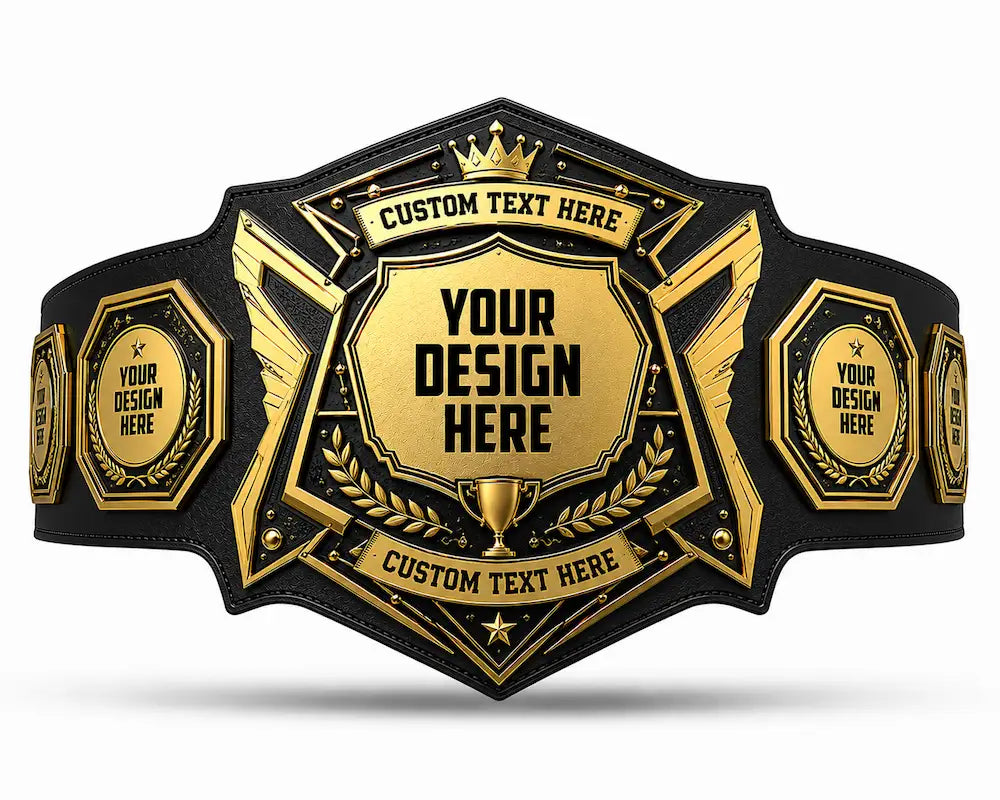 Championship Custom Belt – Personalized Title Belt
