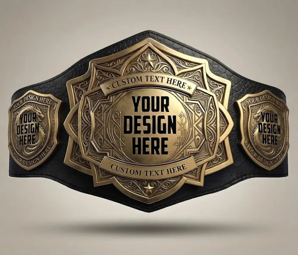 Championship Custom Belt – Personalized Title Belt