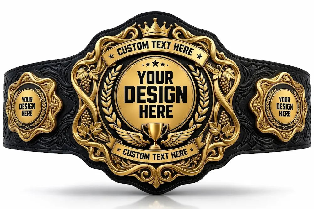 Championship Custom Belt – Personalized Title Belt