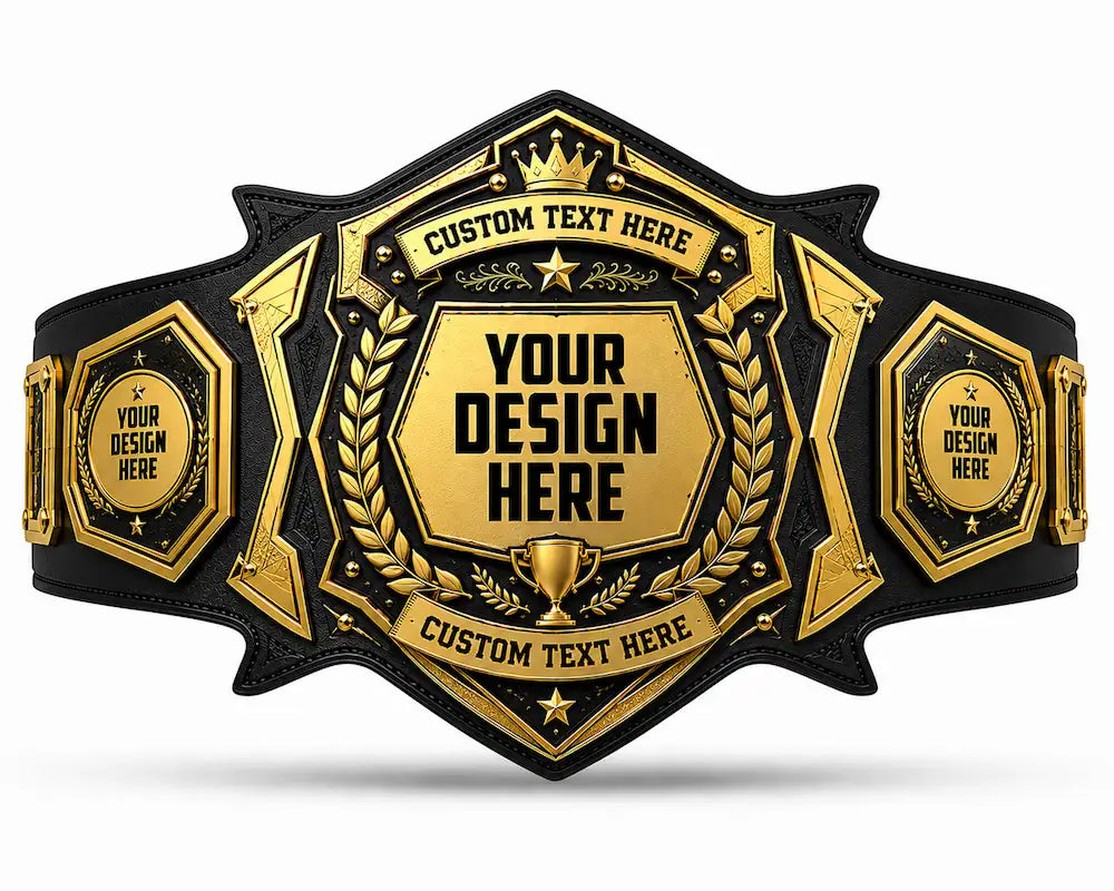 Championship Custom Belt – Personalized Title Belt