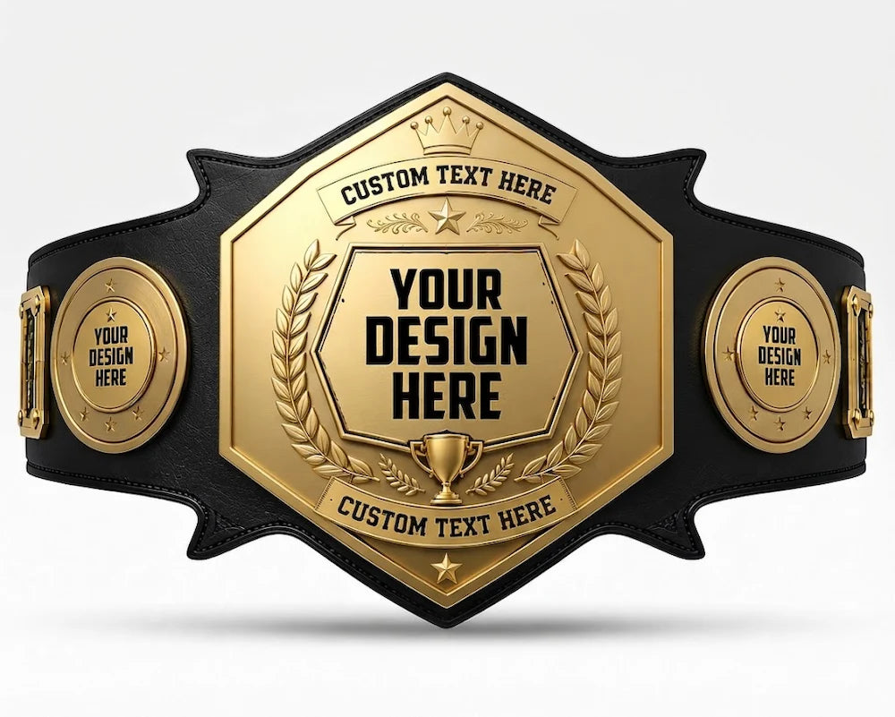 Championship Custom Belt – Personalized Title Belt