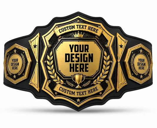 Championship Custom Belt – Personalized Title Belt