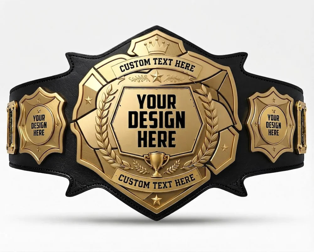 Championship Custom Belt – Personalized Title Belt
