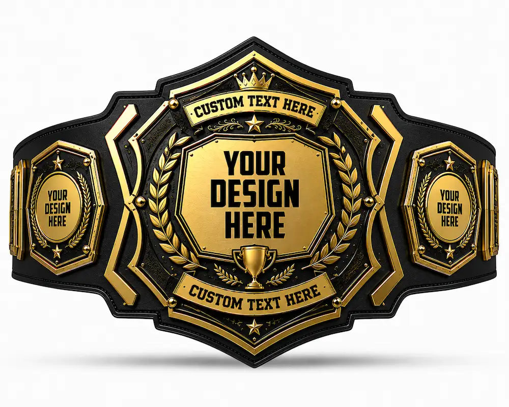 Championship Custom Belt – Personalized Title Belt