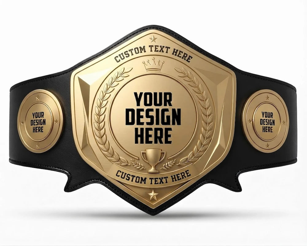 Championship Custom Belt – Personalized Title Belt