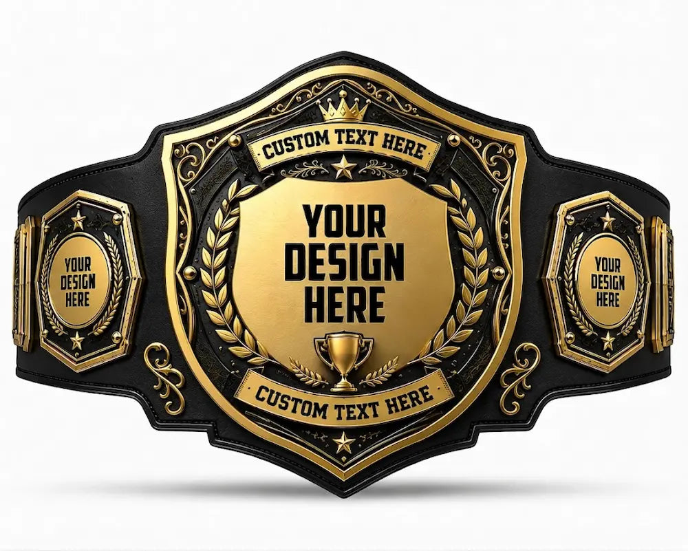 Championship Custom Belt – Personalized Title Belt