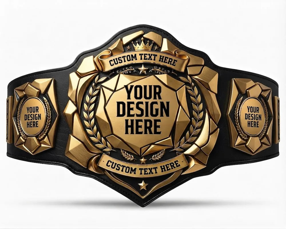 Championship Custom Belt – Personalized Title Belt