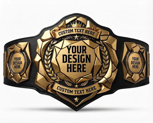 Championship Custom Belt – Personalized Title Belt