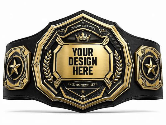 Championship Custom Belt – Personalized Title Belt