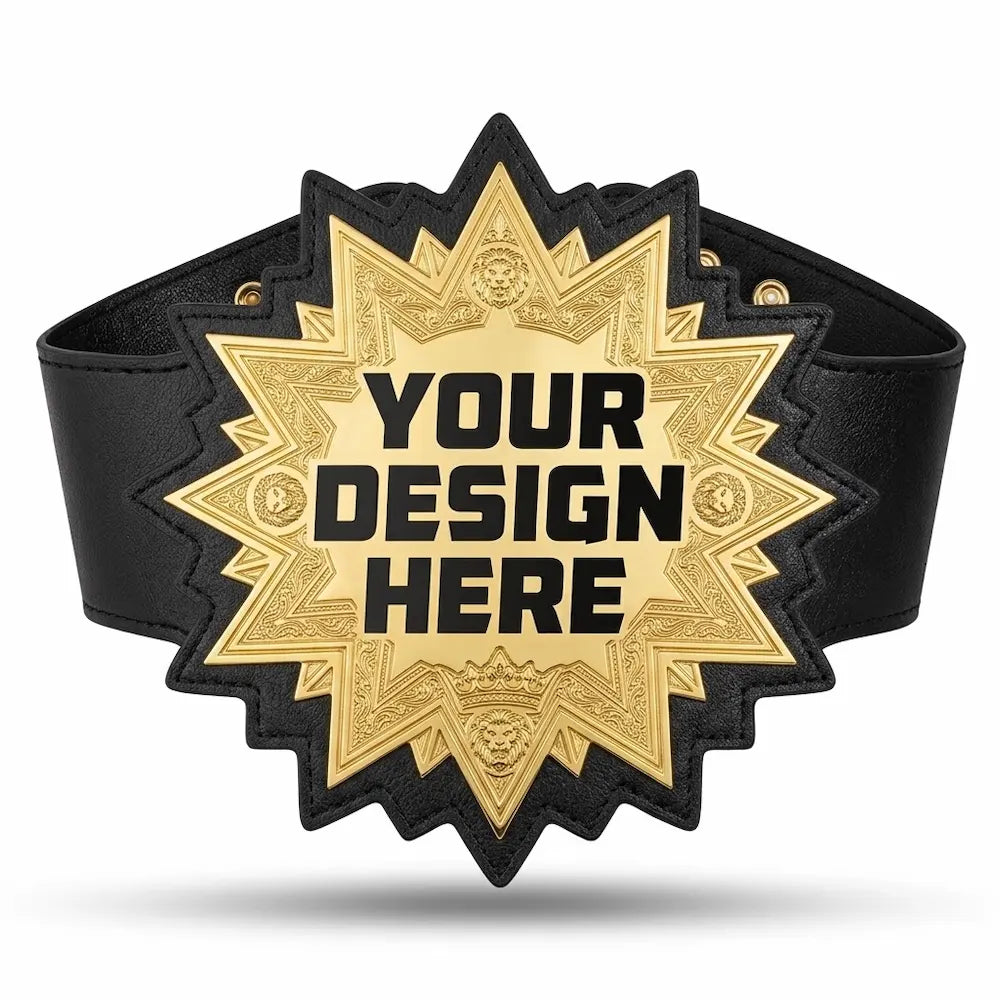 Championship Custom Belt – Personalized Title Belt